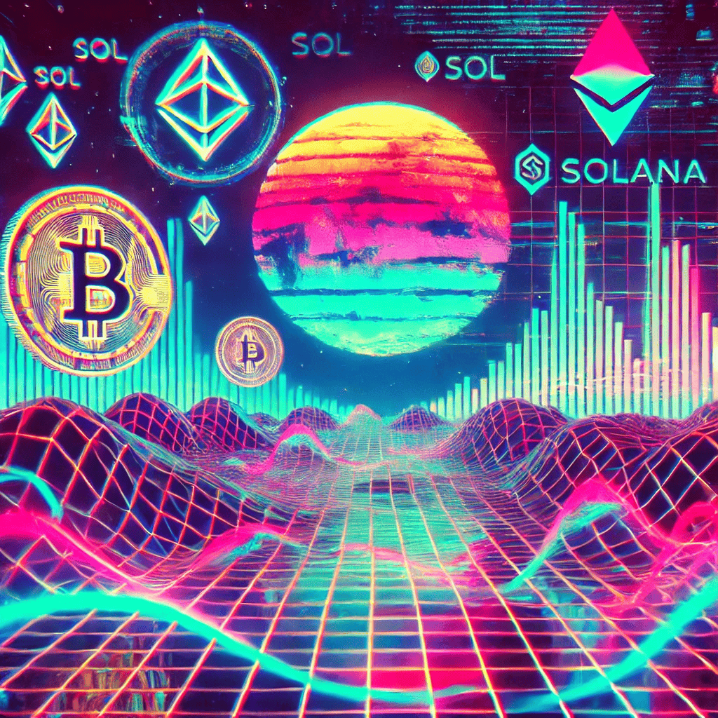 Crypto Trippy Background